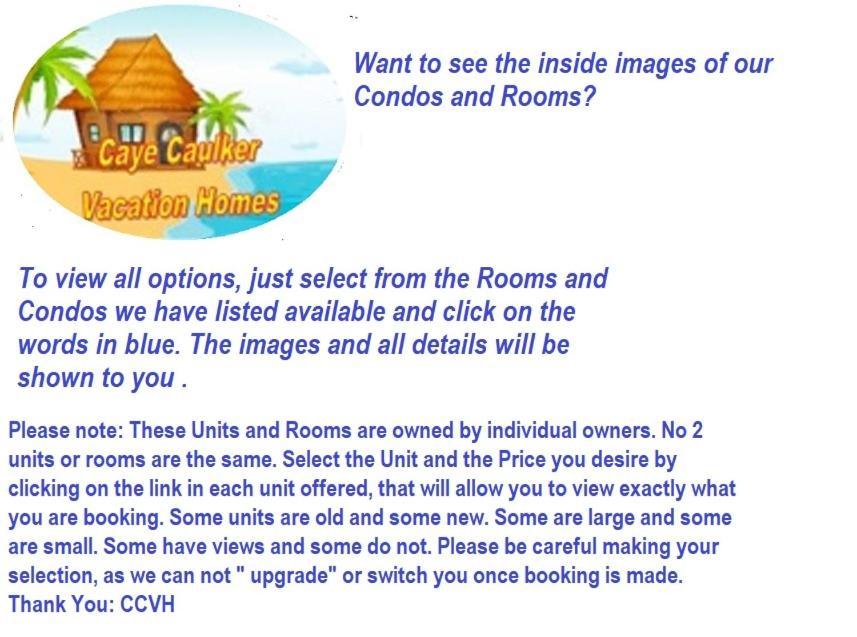 Beach Club Budget Rooms At Popeyes Caye Caulker Bagian luar foto
